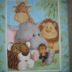 Baby quilt panel 2