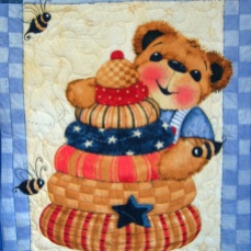 Teddy bear Panel 3